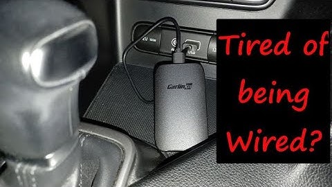 CarLinKit Android Auto wireless adapter- set up & review.