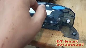 Hướng dẫn xử lý lỗi tắc nước robot hút bụi Ecovacs dl33/dl35