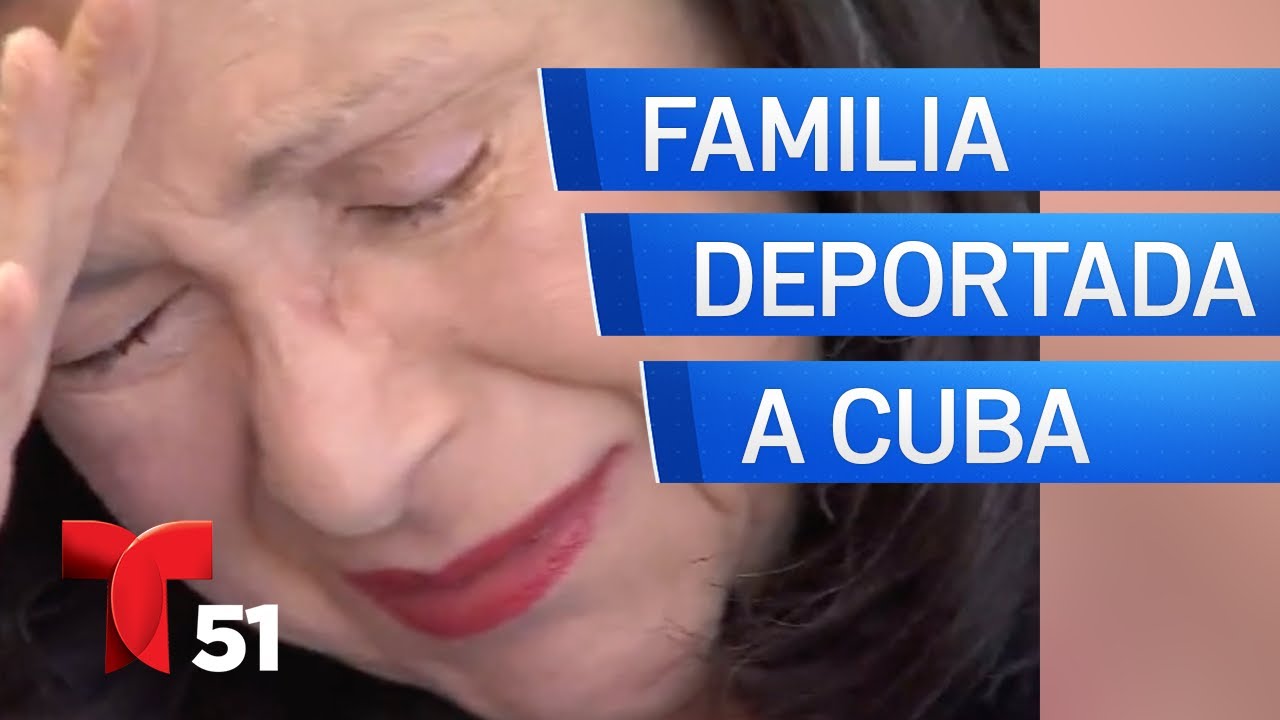 Habla adolescente y su familia cubana tras ser deportados