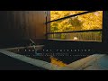 Hot Spring Ambience | ASMR | Autumn Morning, Japanese Private Open-air Bath
