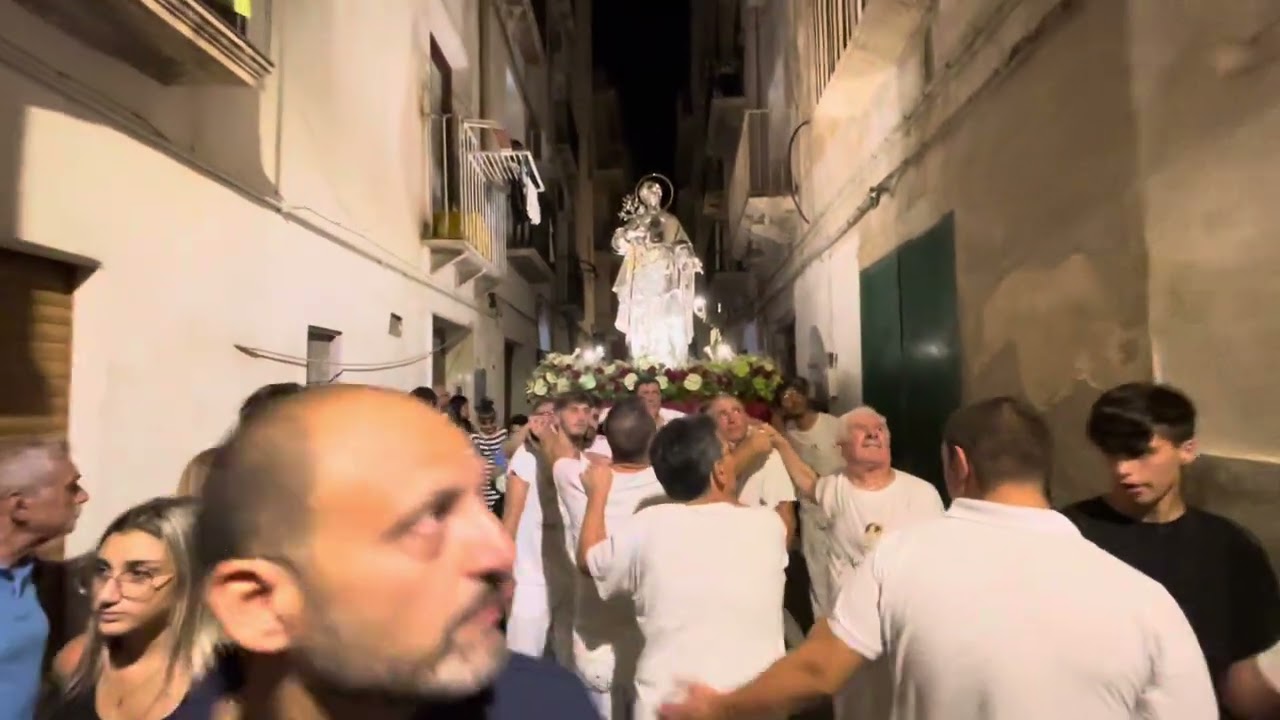 ( Trapani) Processione di Sant’Alberto  Nel Luogo Dove 1624 apparve Sant’ Alberto 2025