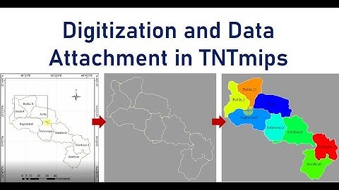 Digitization and Data Attachment in TNTmips