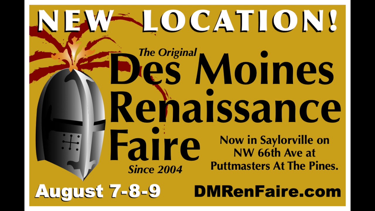 Des Moines Renaissance Faire 2020 (DMRF) Radio Ad 1 YouTube