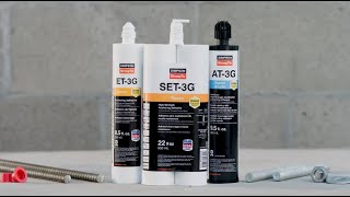 Simpson Strong-Tie® 3G Family of Epoxy and Hybrid Acrylic Anchoring Adhesives