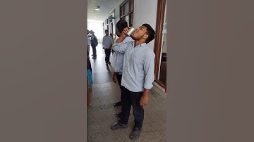 free butter milk supply by vignan University to students ll #vignanuniversity #funny #vignan