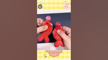 "🐠🎈Paper Fish in a Balloon | Creative Underwater Craft DIY Tutorial!"