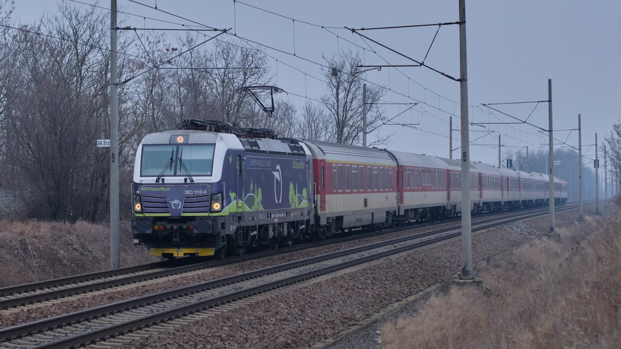 Vlaky Báhoň 23.1.2026