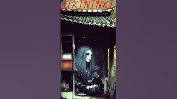 type of mythical creatures | part 6 jikininki | #scary #mythic #viral #shorts #mythicalcreatures