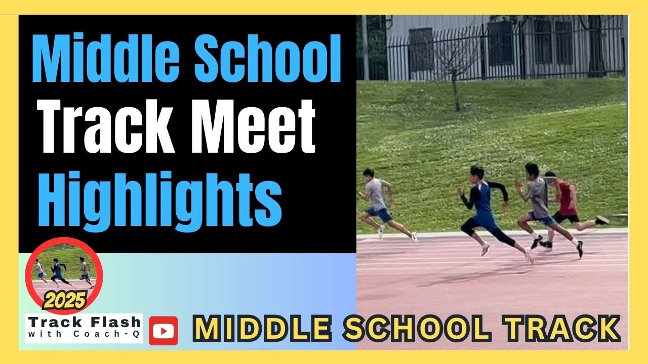 April 11, 2025 Middle School Track Highlights. - YouTube