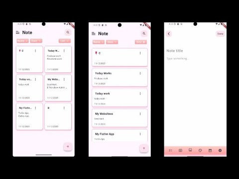 My First Flutter To-Do-App || Feature Overview || First Part - YouTube