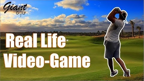 Real Life Video Games - First TrackMan Golf Round