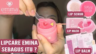 Lip Care Cerahkan Bibir Hitam Pake Produk Lokal Emina & Wardah anti Gagal !!