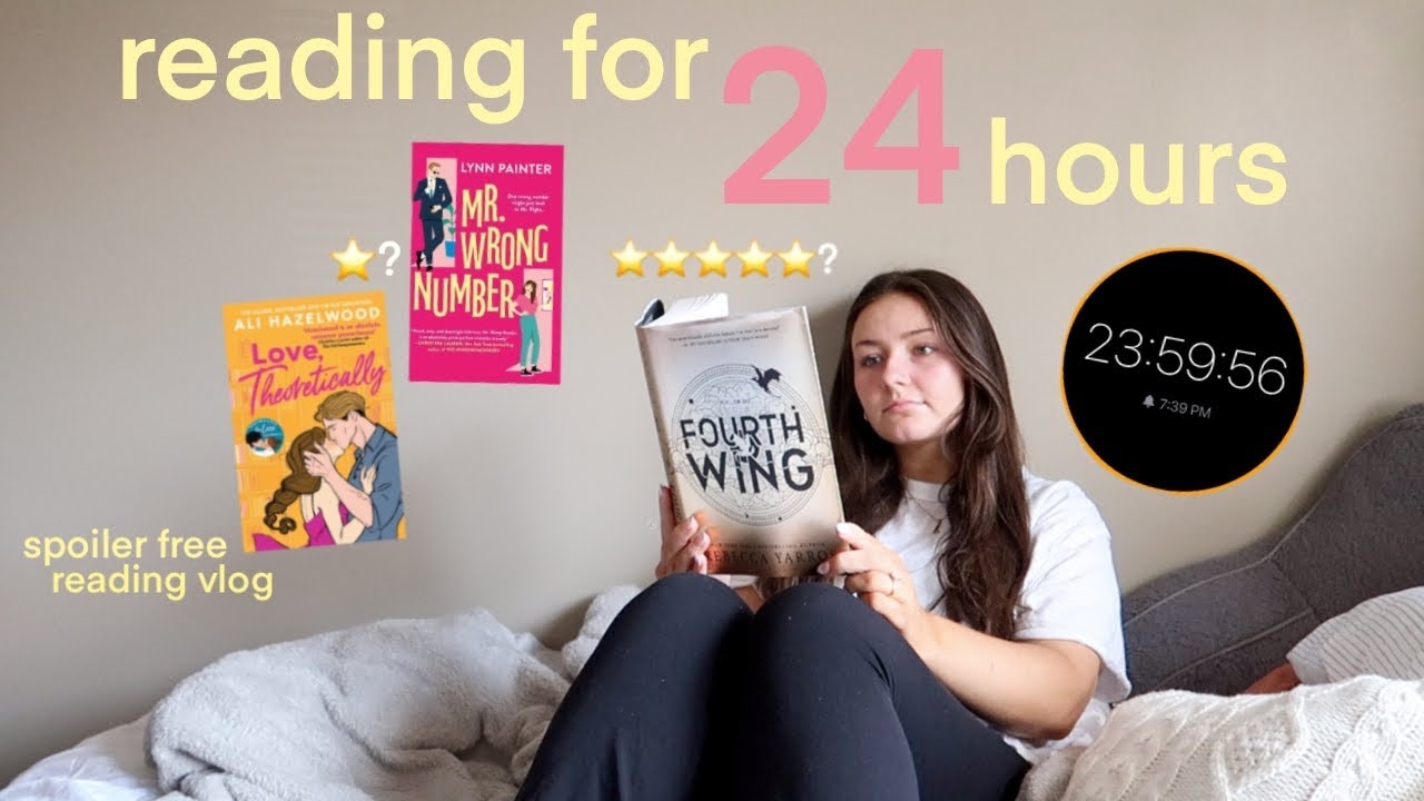 READING FOR 24 HOURS | spoiler free reading vlog - YouTube