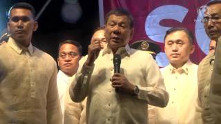 Duterte faces protesters after SONA 2017