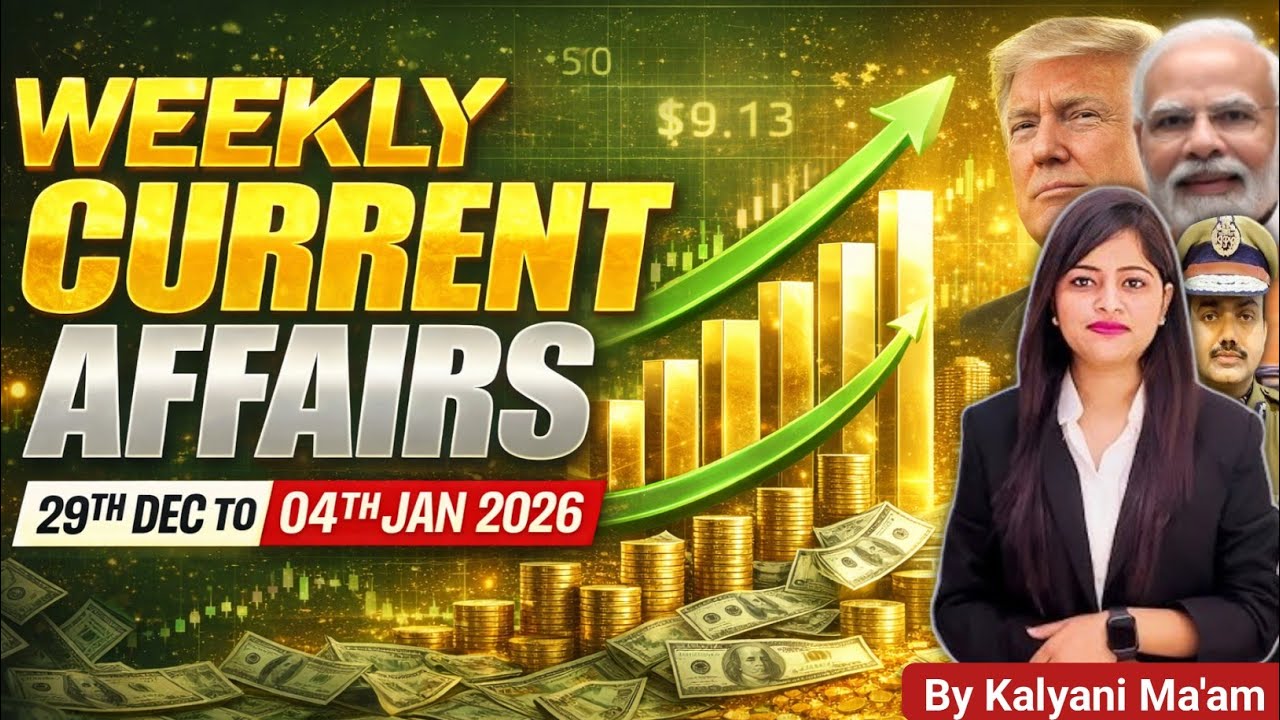 Weekly Current Affairs| 29- 04 January Current Affairs 2025|SSC|NDA|All Exam 