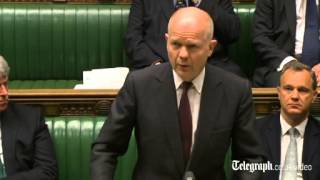 William Hague addresses House of Commons over Ukraine crisis