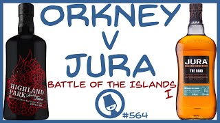 Highland Park Twisted Tattoo VS Jura The Road - Whisky Whistle 564