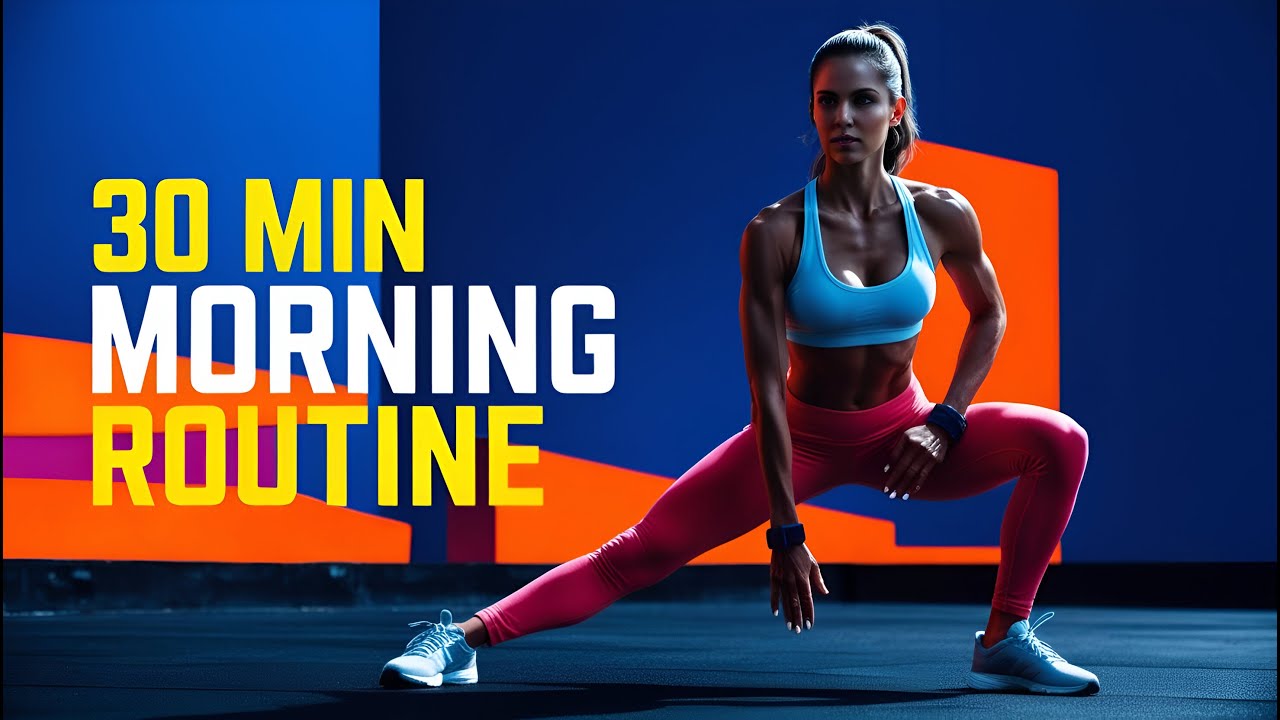 30 Minute morning workout routine for women No equipment needed - YouTube