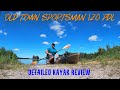 Old Town Sportsman 120 PDL | detailed kayak review | Why I didn't buy a Hobie