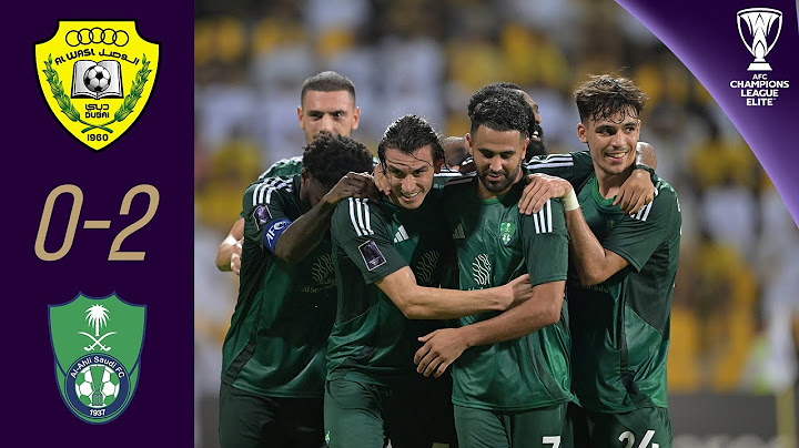 Mahrez scores! | Al Wasl FC (UAE) - Al Ahli Saudi FC (KSA) | Highlights |AFC Champions League Elite™