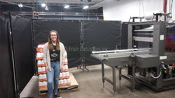 Arpac Model 25TW-28 Inline Shrink Bundler Demonstration