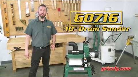 Grizzly G0716 10" Drum Sander
