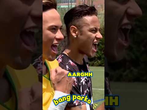 Bang Neymar Ketemu Patungnya #shorts #dubbingbola #neymar