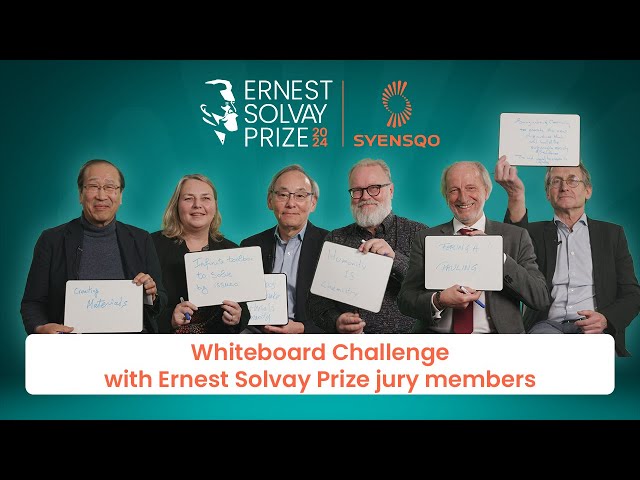 Watch Whiteboard Challenge with Ernest Solvay Prize jury members on YouTube.