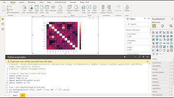 Correlation Matrix in Power BI using Python Script | Temidayo Omoniyi