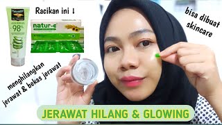 NATUR E kapsul di pakai di wajah pengganti skincare menghilangkan jerawat & bekas jerawat