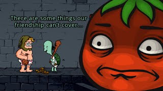 Watching my friend the turtle get absolutely blasted by a goblin. (Lucky Tower Ultimate) screenshot 2