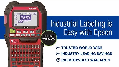 Industrial Labeling is Easy With Epson