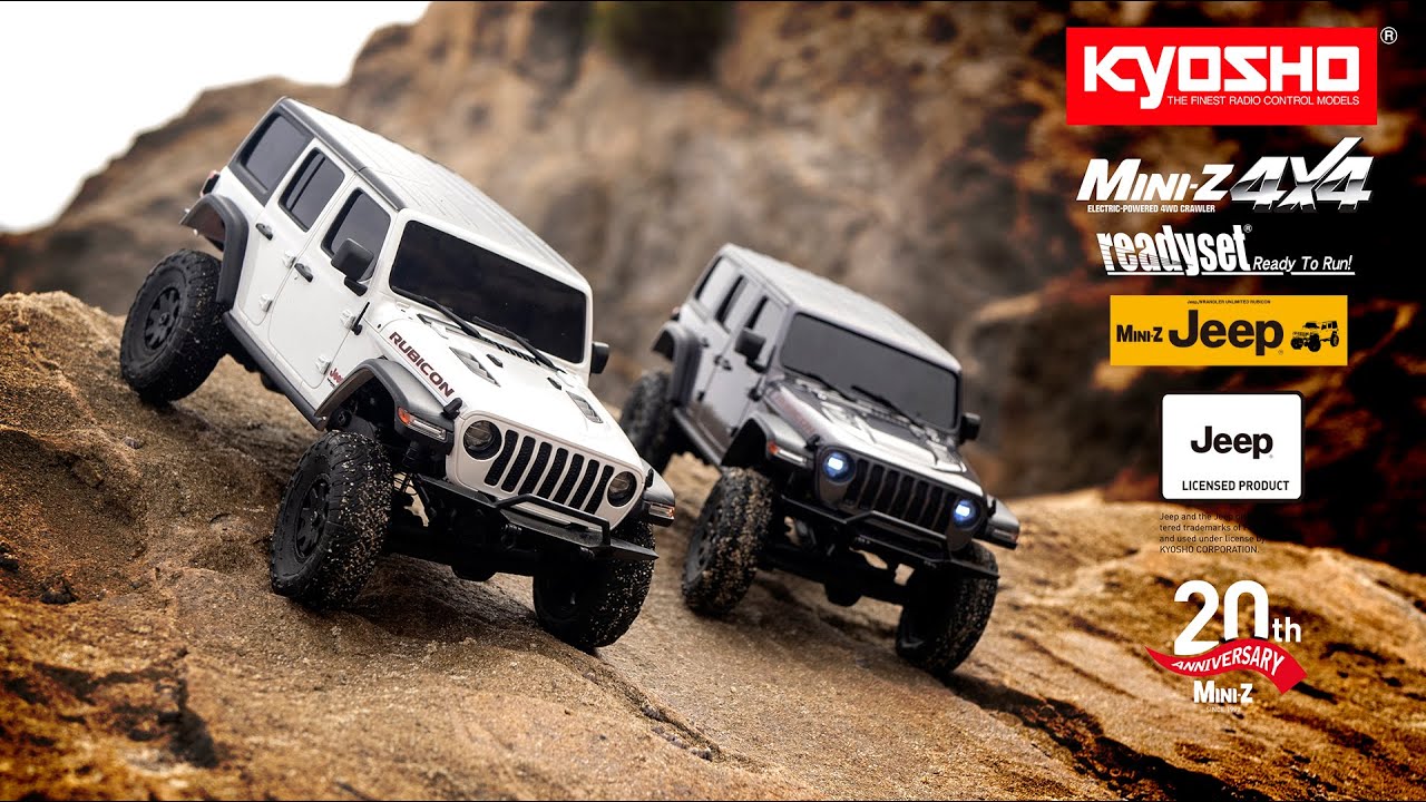 KYOSHO MINI-Z 4×4 Readyset JeepⓇ Wrangler Unlimited Rubicon