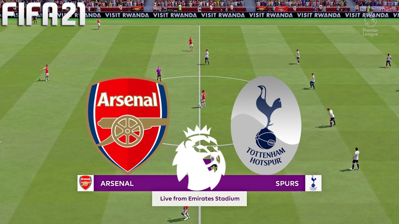 FIFA 21 | Arsenal vs Tottenham Hotspur - Premier League - Full Match & Gameplay