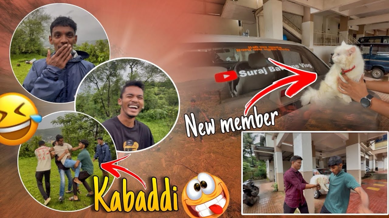 Soham ghabrla 🤣😂|| kabaddi with friends 😂|| Marathi vlog