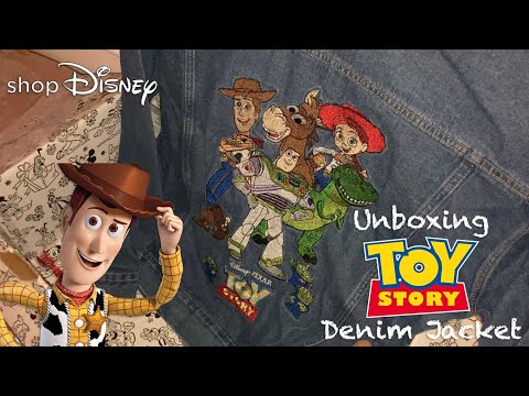 Unboxing My Disney Store Toy Story (25th Anniversary) Denim Jacket!