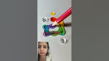 how to join number 9 #line #maths #drawing #shortsfeed #art #iqtest