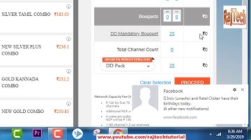 make videocon d2h package as per trai 2019 | videocon d2h packs | channel selection pack | Raj Tech