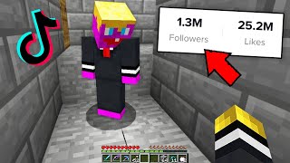 I played Minecraft all day until I found this TikTok FAMOUS kid...