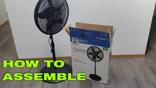 How To Assemble The Lasko Cyclone Pedestal Fan {no tools} by Handyman Jeff 11,357 views 10 months ago 8 minutes, 9 seconds