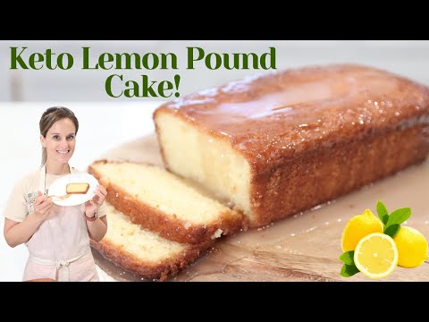 Keto Lemon Pound Cake! By Victorias Keto Kitchen!