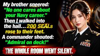 My Brother Mocked Me at Dad’s Birthday—Until 200 SEALs Rose to Honor Me...