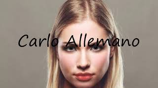 How to pronounce Carlo Allemano in English?