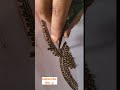 Back hand finger mehndi design | new mehndi design |