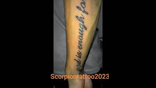 تتو فونت tattoo font for arm