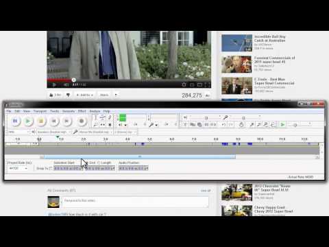 How to: Record/Save Audio from ANY Source - Audacity Tutorial -