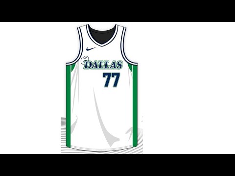 2022 Dallas Mavericks City Jersey Tutorial