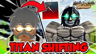 AOT Revolution How To Get Titan Shifting Fast + Full Guide! (CODES) screenshot 1