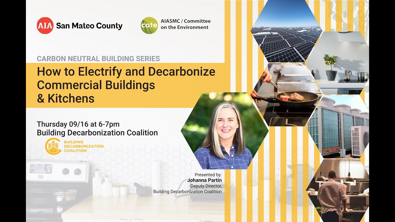 AIA San Mateo County - How to Electrify and Decarbonize Commercial ...