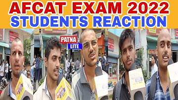 AFCAT EXAM 2022|AFCAT EXAM REVIEW|AFCAT EXAM ANALYSIS|AFCAT EXAM STUDENTS REACTION|27th AUGUST